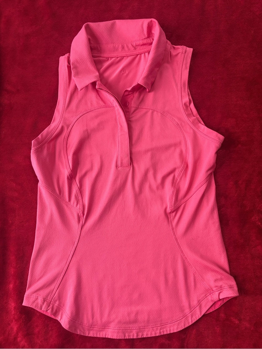 Lululemon Quick-Drying Sleeveless Polo Shirt